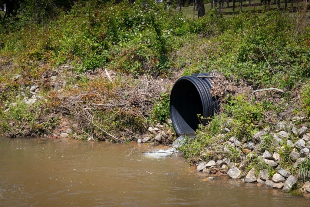 Water pollution